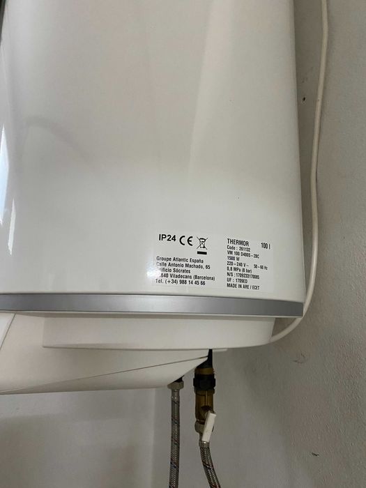 Termoacumulador Elétrico Thermor Ceramics 100L – Excelente Estado