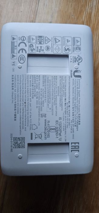Injetor PoE Ubiquiti U-POE-48-60W – Gigabit 48V 60W