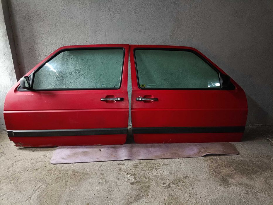 Volkswagen Golf II Drzwi Lewy Prawy Przód