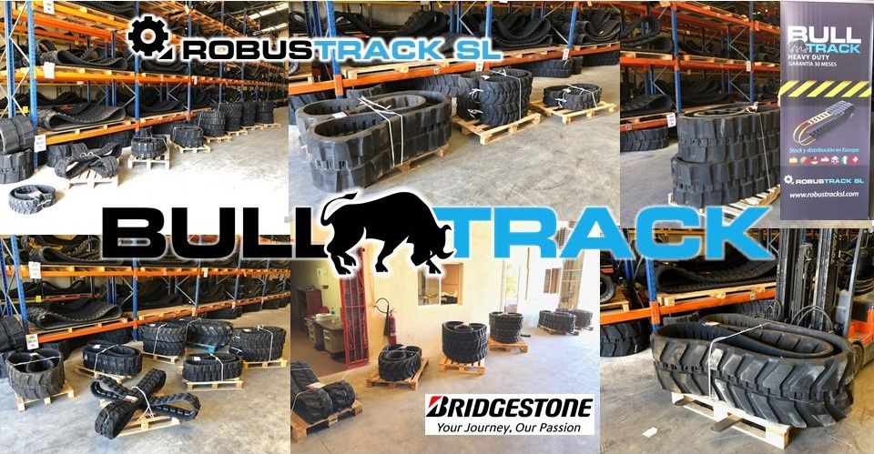 Correntes Rastos Esteiras Lagartas Sapatas de borracha