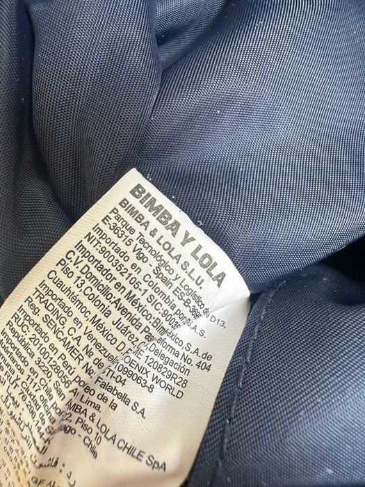 Mala azul Bimba y Lola