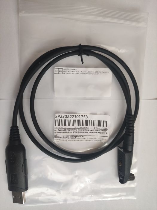 Nowy kabel do programowania radiotelefonów Motorola tj.GP340 i innych