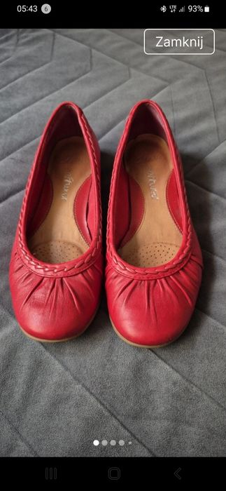 Baleriny 36 Clarks