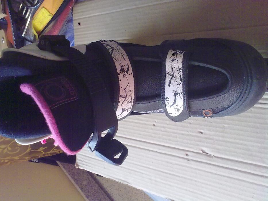 patins em linha oxelo 34-36 + 2 proteccoes