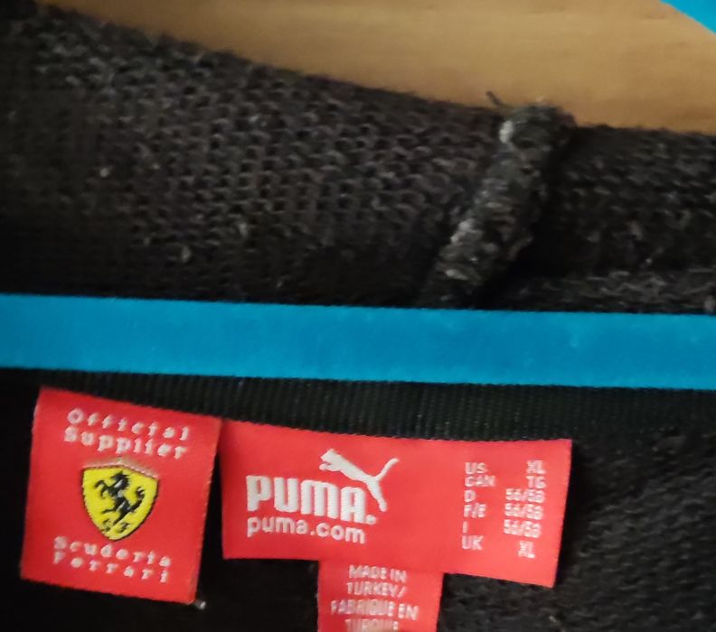 Bluza czarna Puma Ferrari