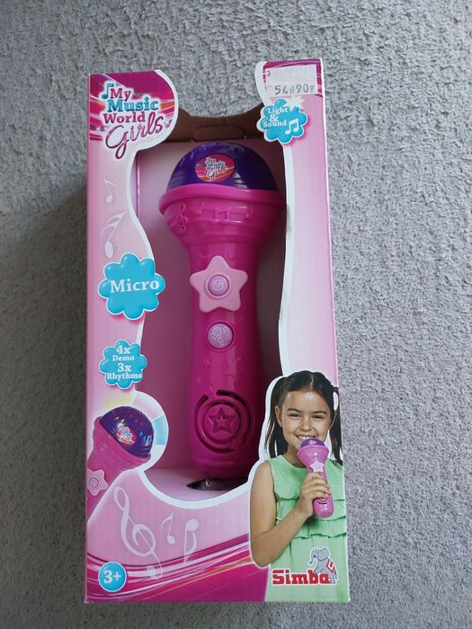 Mikrofon simba dla dziewczynki