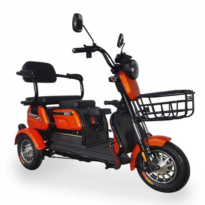 Электроскутер трехколесный Электротрайк 1100W Електричний скутер