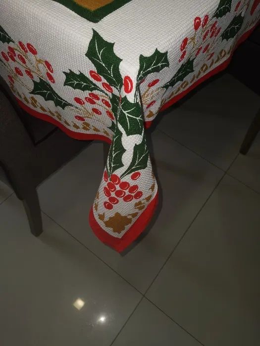 Toalha de mesa natal