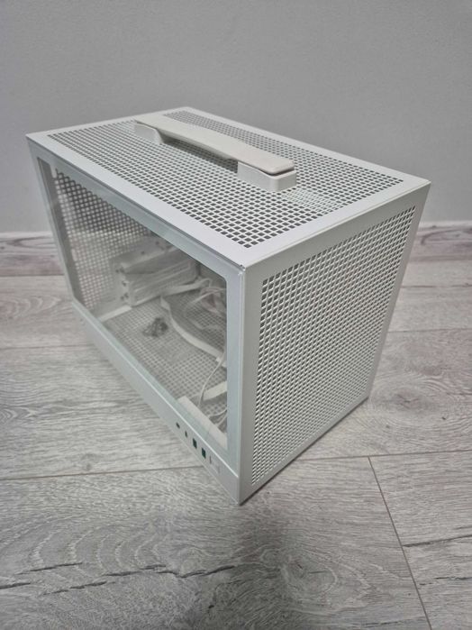 mini-ITX корпус DeepCool CH160 White білий з ручкою