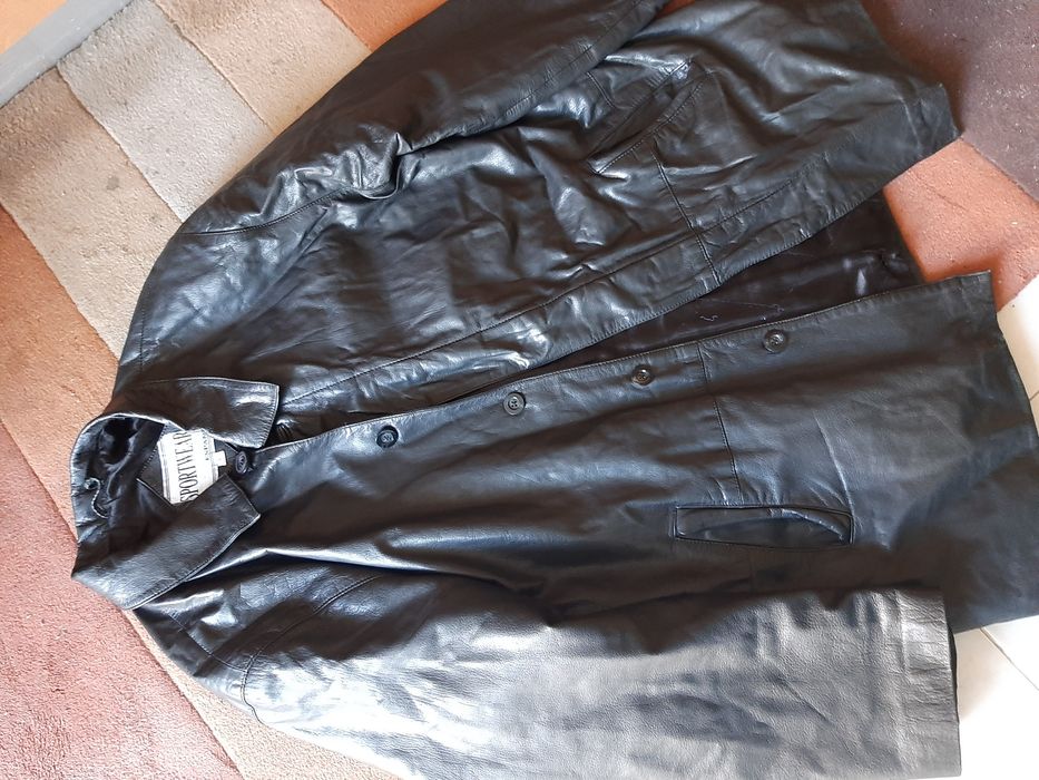 Blussoes em pele couro e antilop tamanho L/ XL impecaveeis