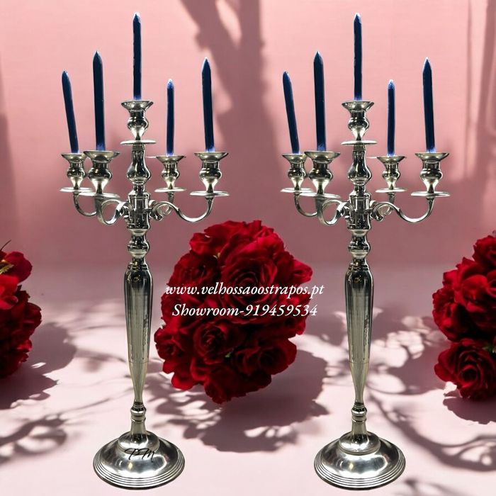 Castiçais/Candelabros(Variadíssimos)