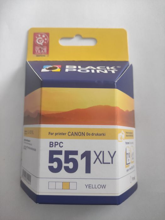 Tusz do drukarki Canon. Black Point BPC 551 XLY