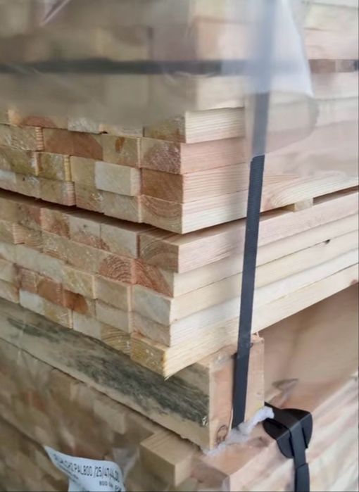 Kontrłaty strugane suche 25x47x4000mm