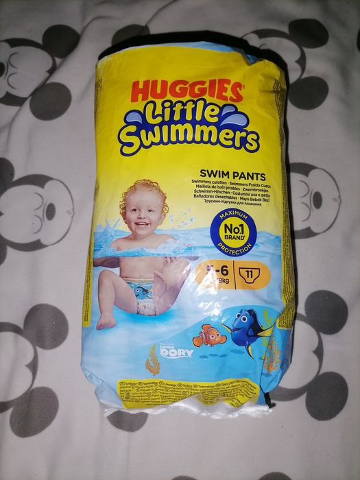 Fraldas cueca para água