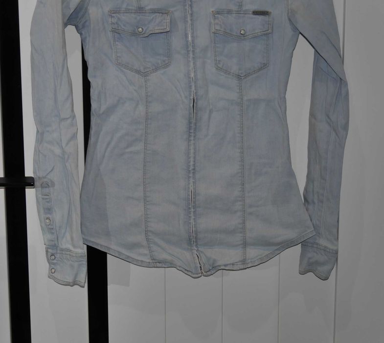 Guess świetna koszula jeans 34 XS
