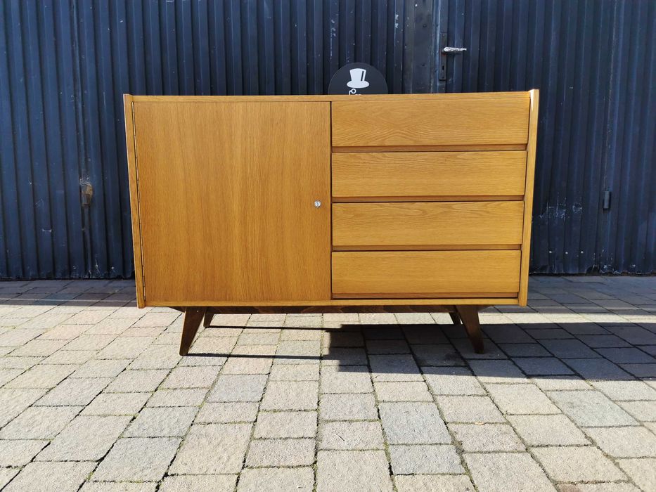Komoda U-458 proj. J. Jiroutek, Czechosłowacja '60 Brusel Design, Loft
