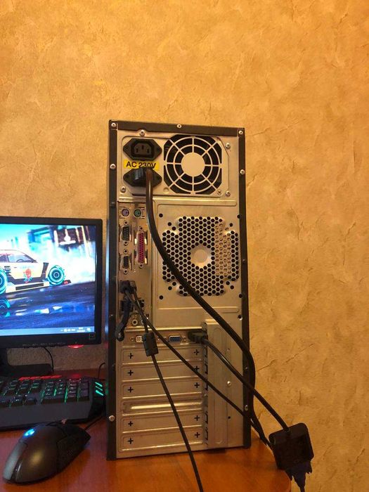Компʼютер AMD 4 ядра Стаціонарний блок 16GB ОЗУ Ігровий ПК GTX 1050 TI