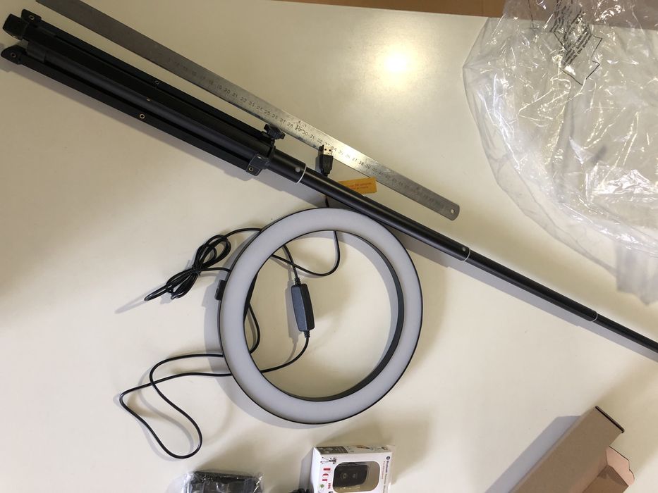 Кільцева лампа для телефону