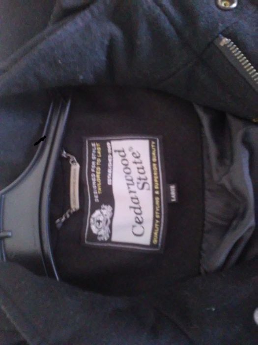 kurtka, płaszcz, dyplomatka wełna/flausz  Cedar Wood State roz. L