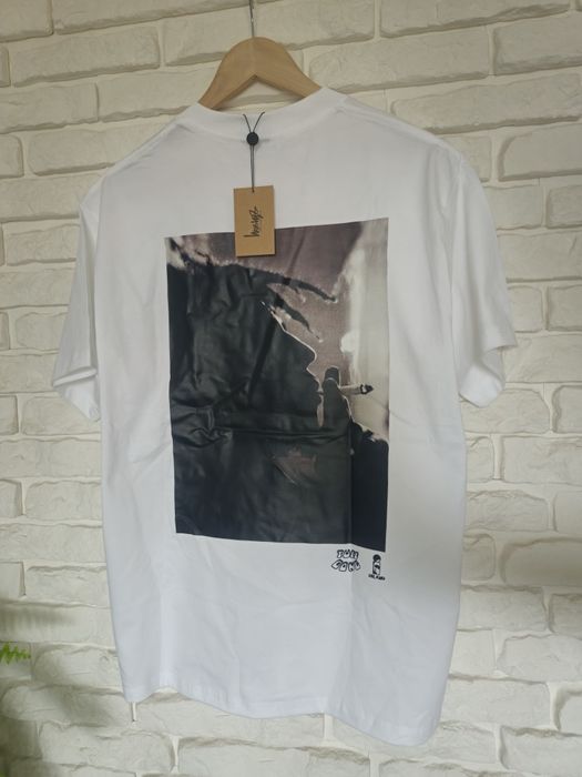 Koszulka tshirt tee stussy biała london L stüssy