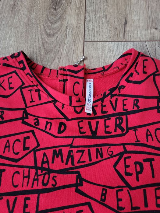 Tunika czerwona Coccodrillo, rozm.152