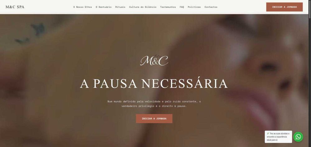 Website with online booking and automated customer service for your business