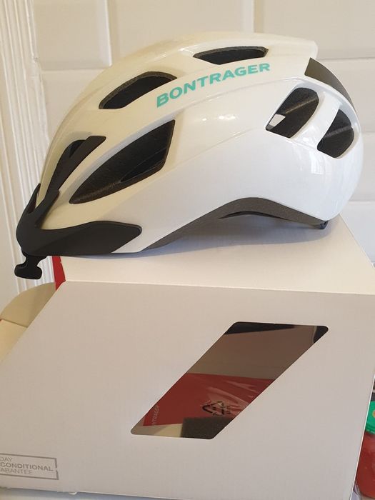 Kask rowerowy Bontrager Solstice M/L biały/zielony