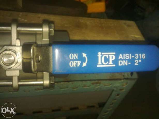 Passador esfera 2" aço inox