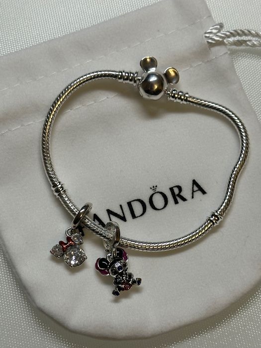 Браслет шарми Пандора Pandora Disney Міккі маус міні маус