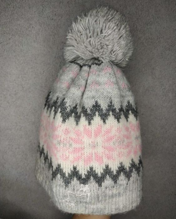 Шапка на флісі, жіноча для дітей ,шапка тедді (барашок).