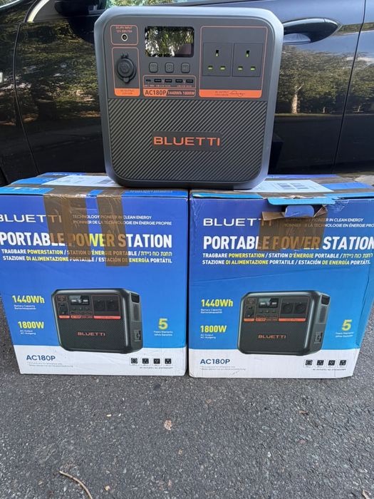 Зарядна станція BLUETTI AC180P 1800W/1440Wh Нові в наявності!
