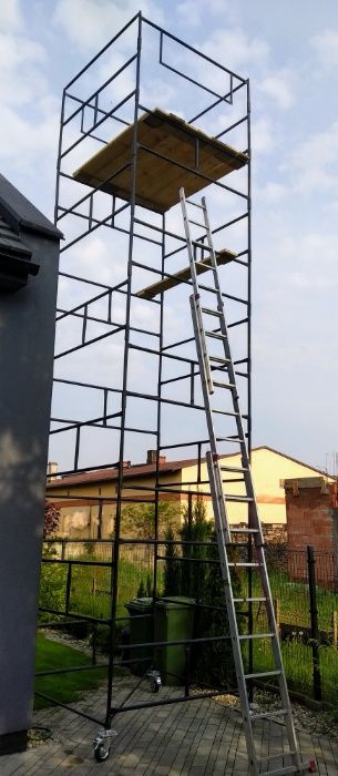 Rusztowanie warszawskie, przecinarka do płytek, pompa- wynajem