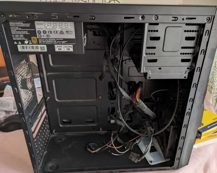 Two NOX cases (one includes a power supply)64750644974338124