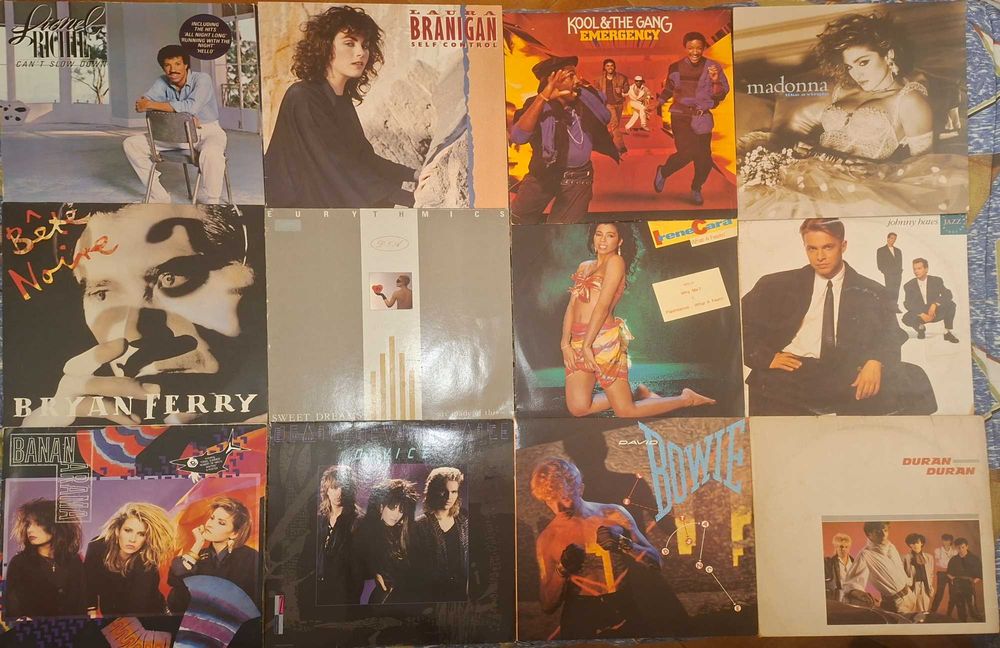 Coleção de discos vinil