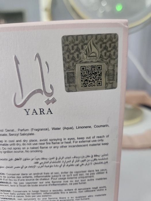 Lattafa Yara/ woda perfumowana 100 ml/Oryginalne!!!