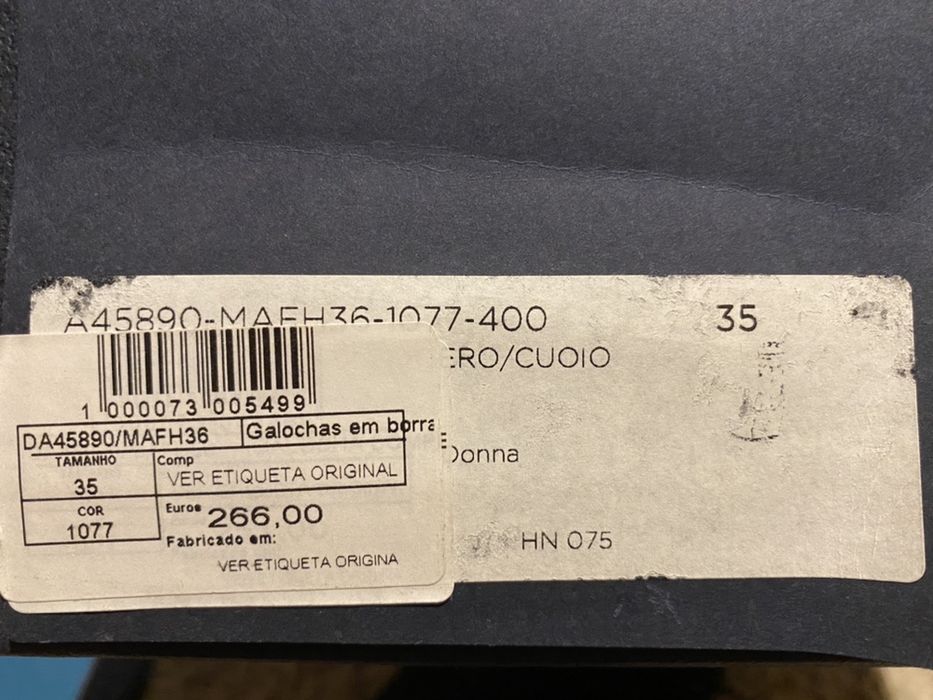 Galochas Sergio Rossi