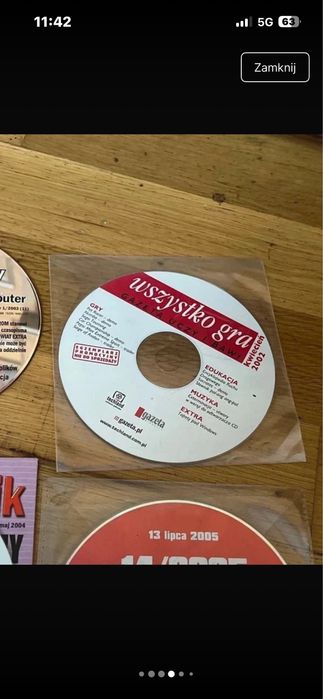 5 starych gier na PC - komputer swiat i CD Action - stan bdb