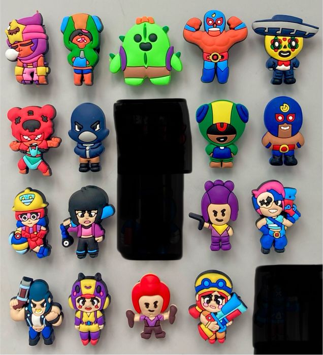 Джибітси Jibbitz для сабо Crocs крокси Бравл Старс Brawl Stars