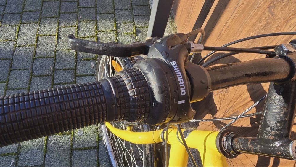 Rower męski osprzęt Shimano