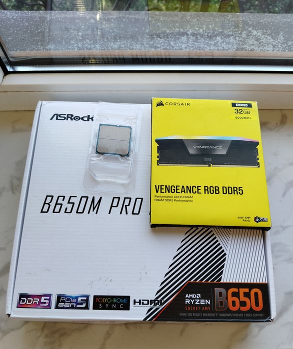 ryzen 5 7500f b650 - купить комплектующие для ПК - Цена на OLX.ua