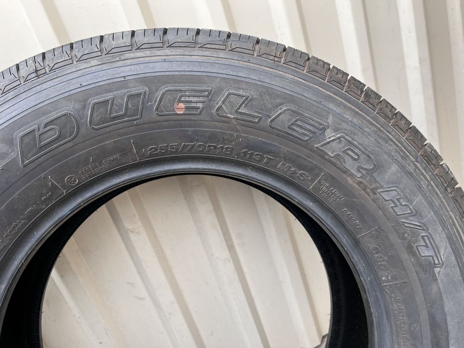4 opony demo 255/70/18 113 T bridgestone Dueler H/T