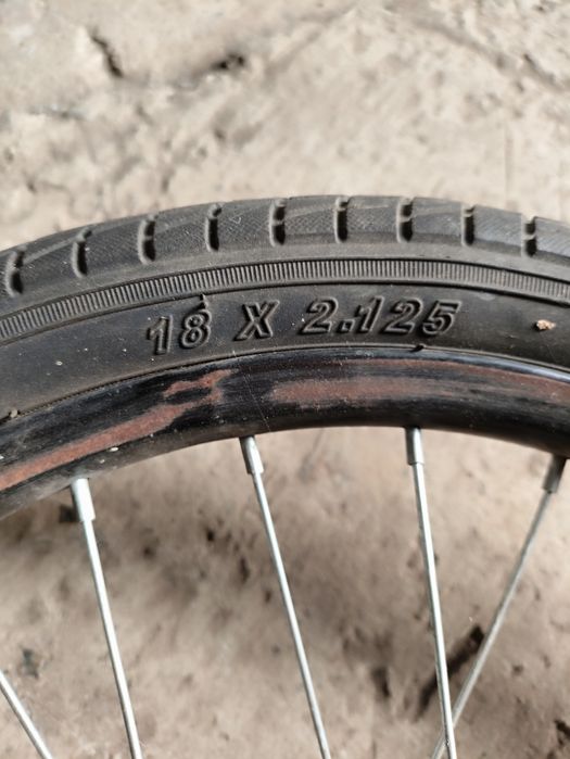 Колеса для велосипеда 18"