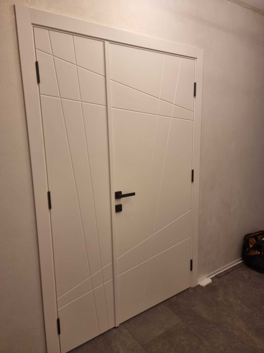 Двостворчаті міжкімнатні двері під замовлення. Власне виробництво.