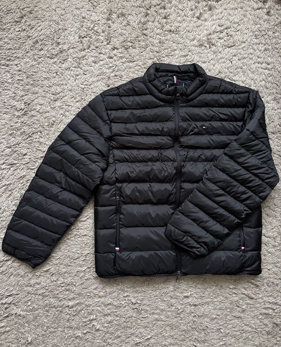 Новий чоловічий оригінальний мікропуховик Tommy Hilfiger розмір M L XL