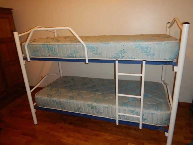 Cama Beliche para Quarto Completo com Colchões