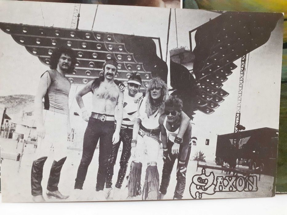 Saxon Hala Olivia 1986 Iron Maiden Judas Priest