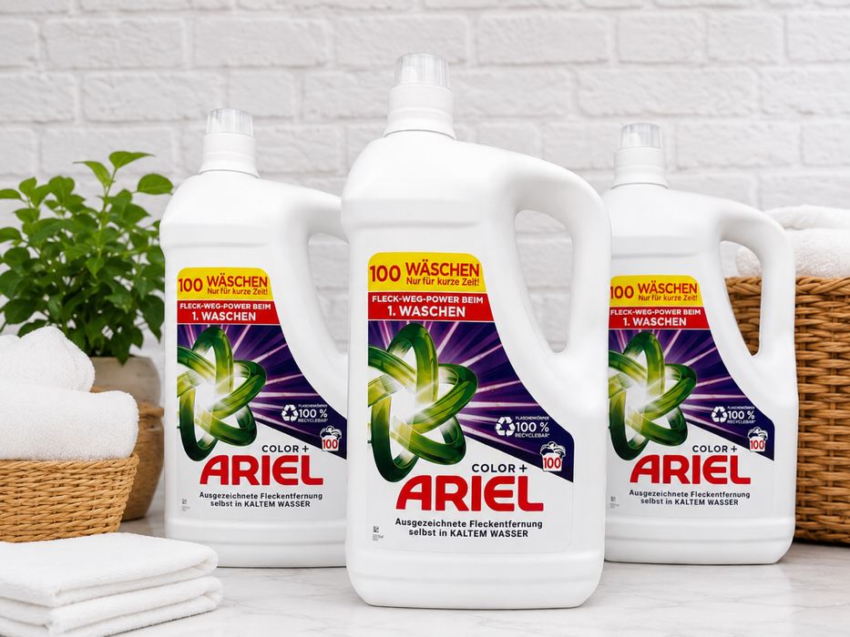 Гель для прання одягу ariel color i universal, 5000мл