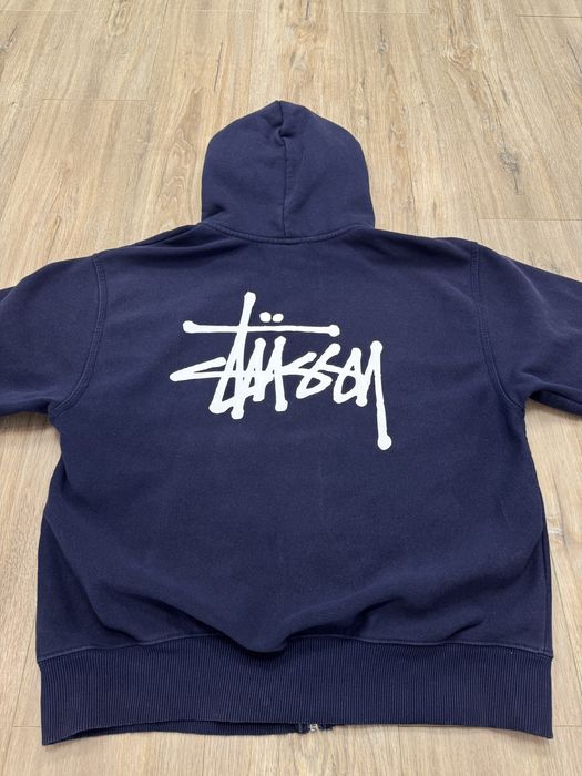Stussy zip hoodie