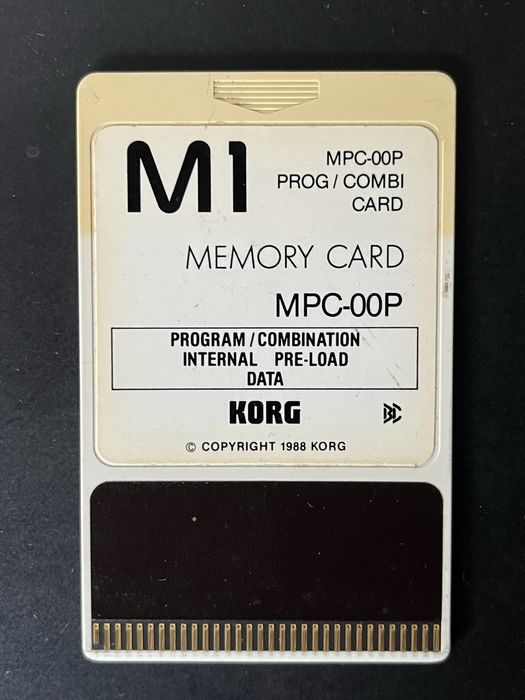 Sintetizador teclado KORG M1