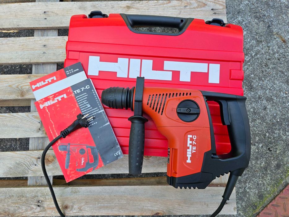 HILTI TE 7-C młotowiertarka z podkuwaniem walizka zestaw